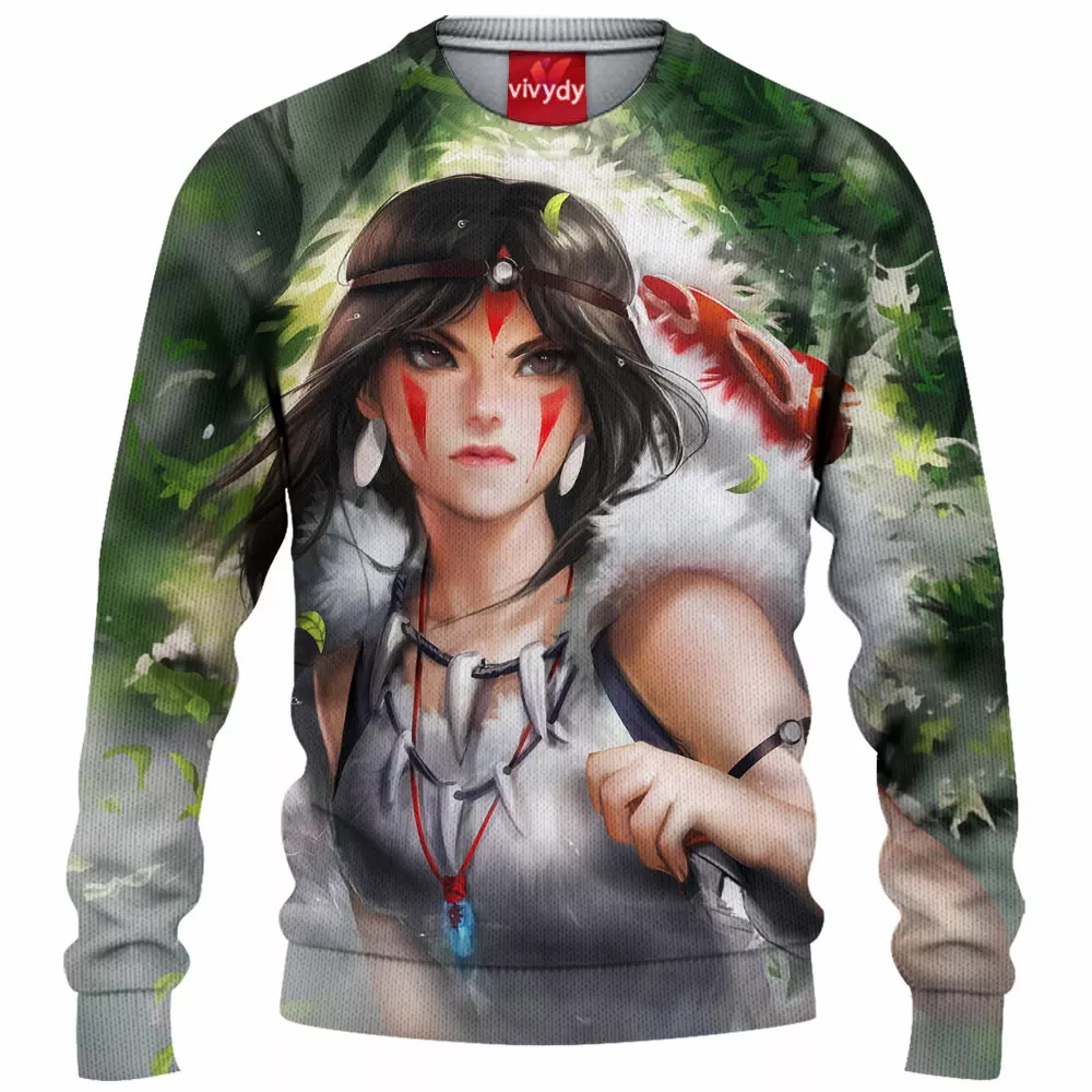 Princess Mononoke Knitted Sweater