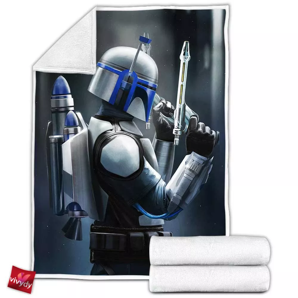 Jango Fett Fleece Blanket