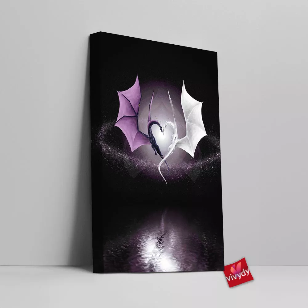 Dragon Dance Canvas Wall Art