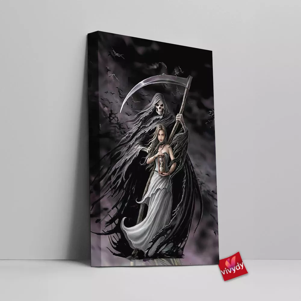 Summon The Reaper Canvas Wall Art