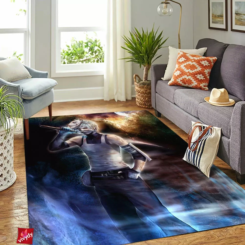 After Battle Kakashi Rectangle Rug