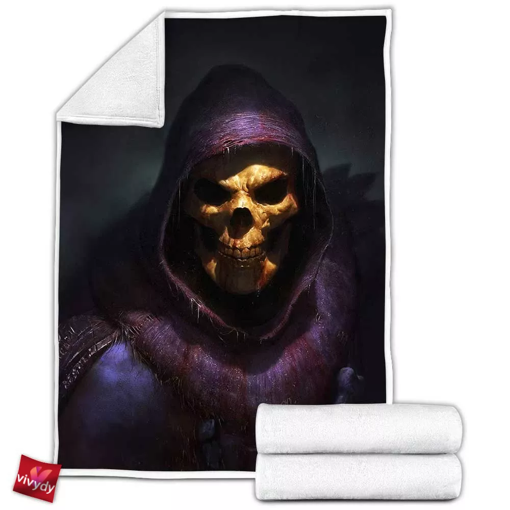 Skeletor Fleece Blanket