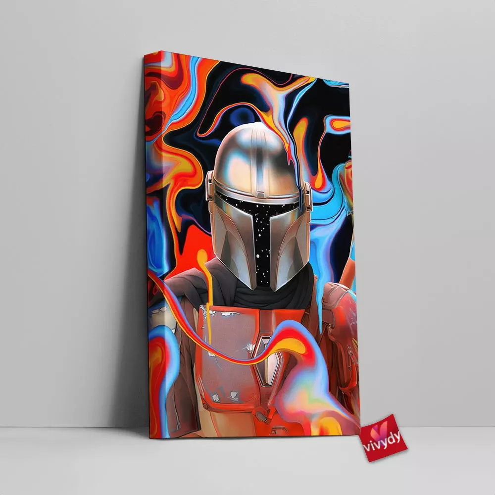 The Mandalorian Canvas Wall Art