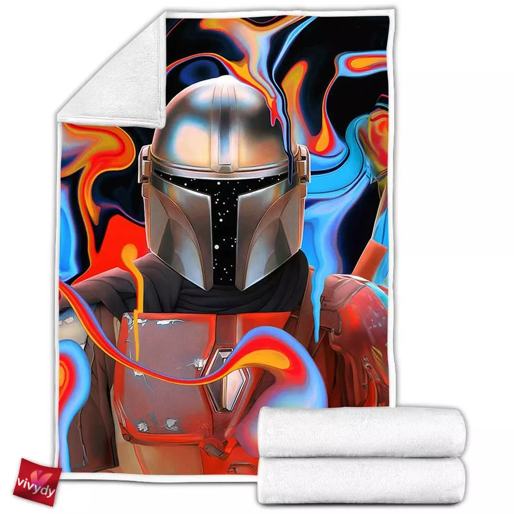 The Mandalorian Fleece Blanket