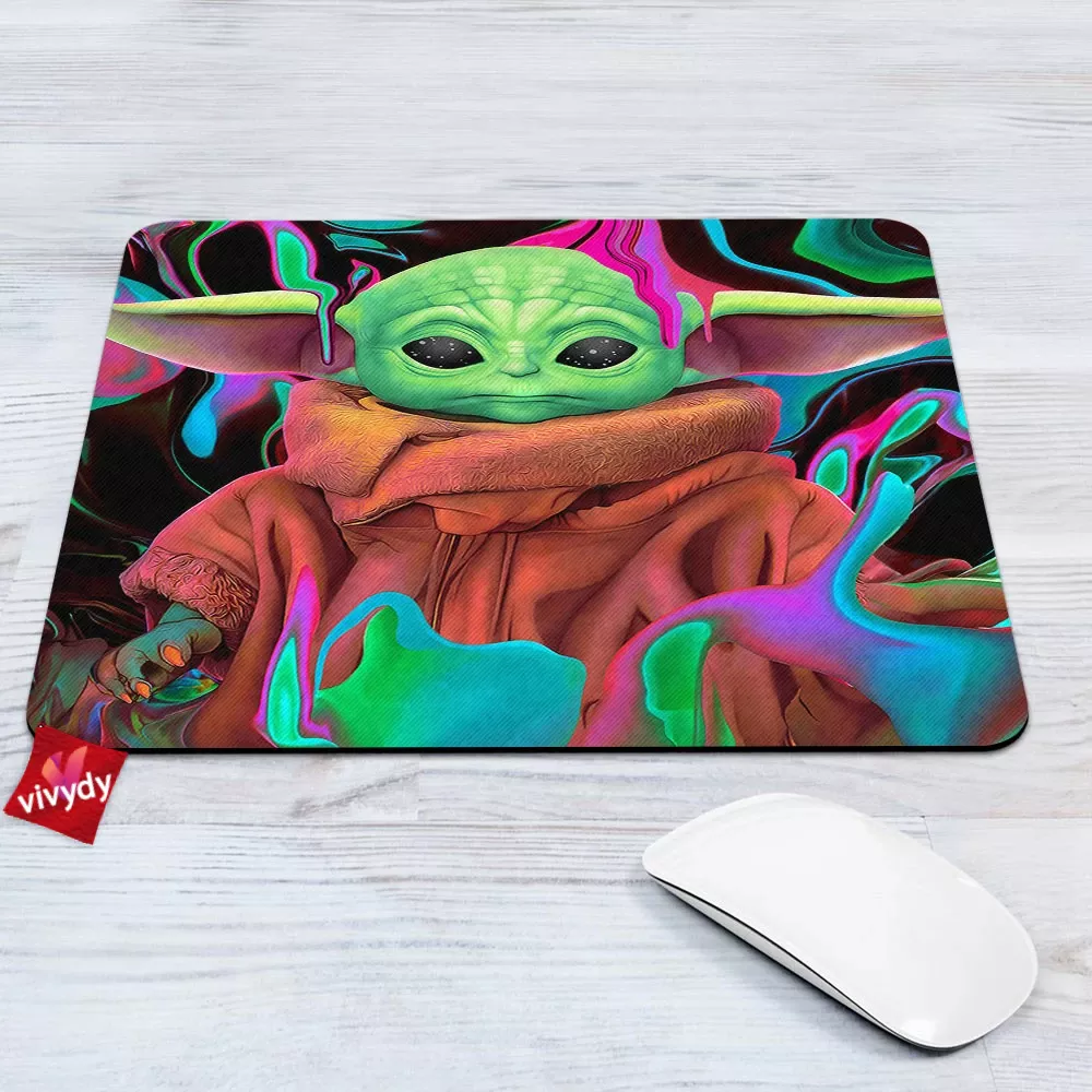 Baby Yoda Mouse Pad