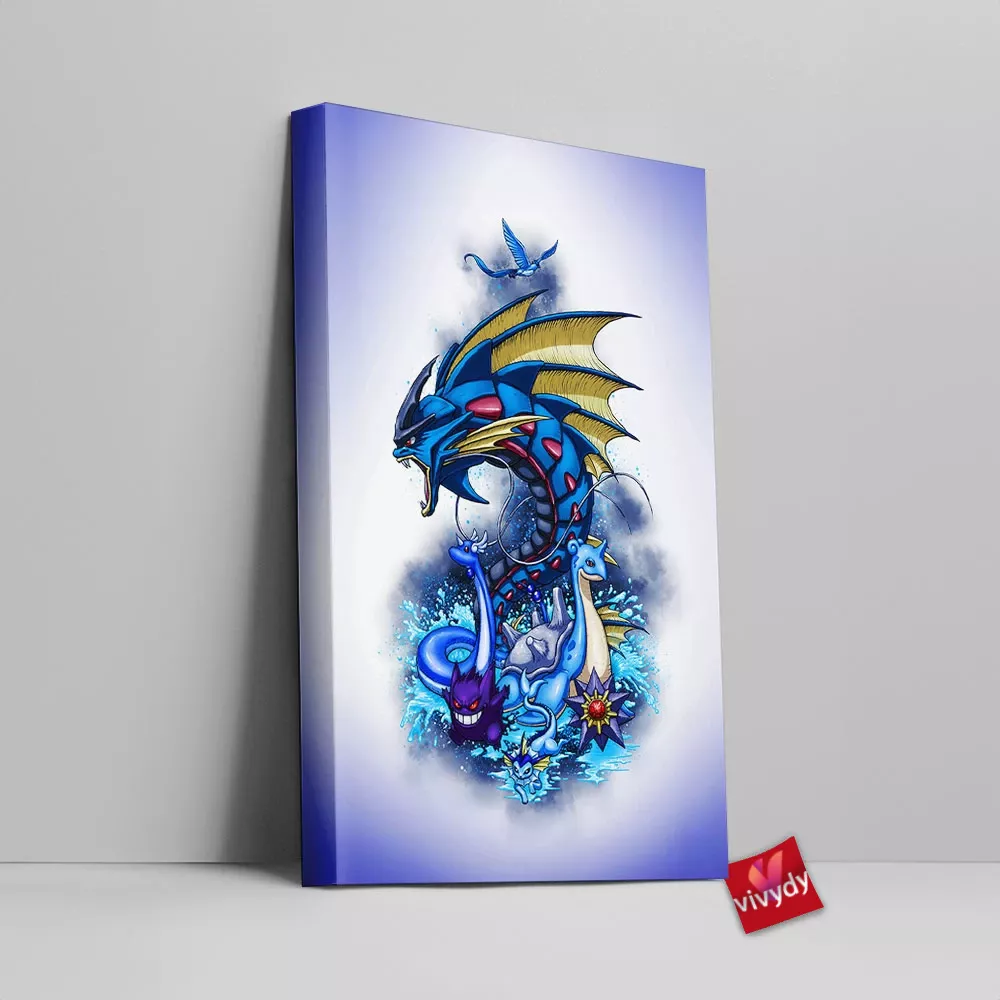 Pokemon Go Mystic Canvas Wall Art