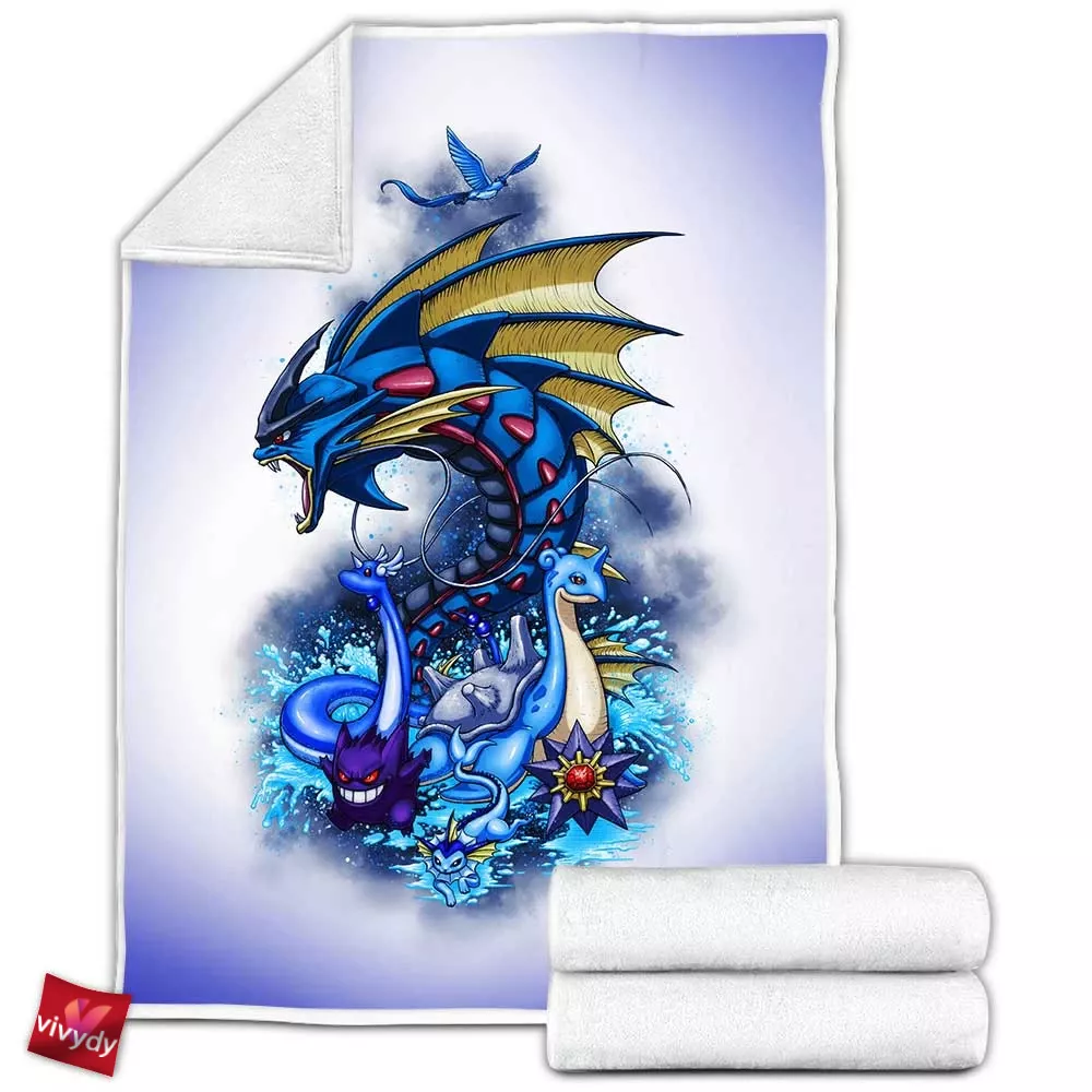 Pokemon Go Mystic Fleece Blanket