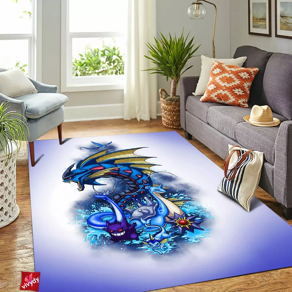 Pokemon Go Mystic Rectangle Rug