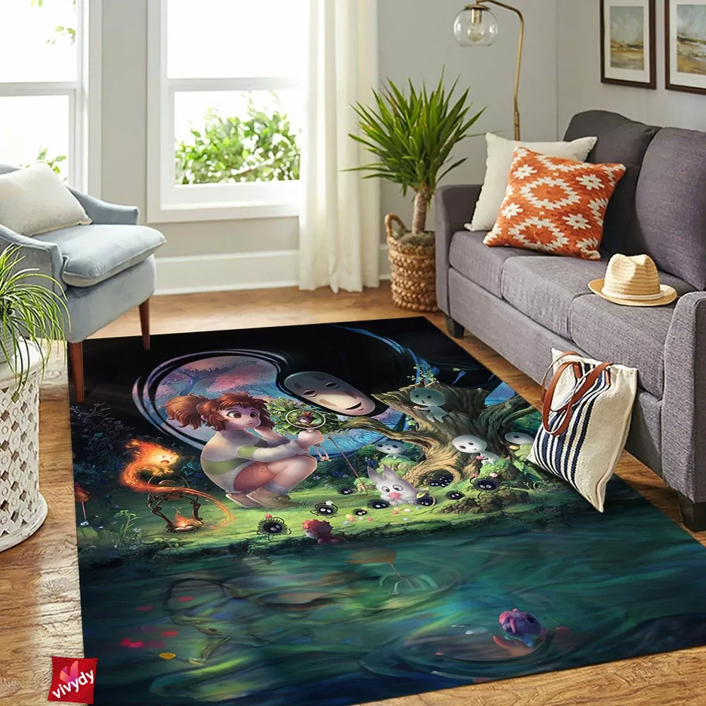 Miyazaki Tribute Rectangle Rug