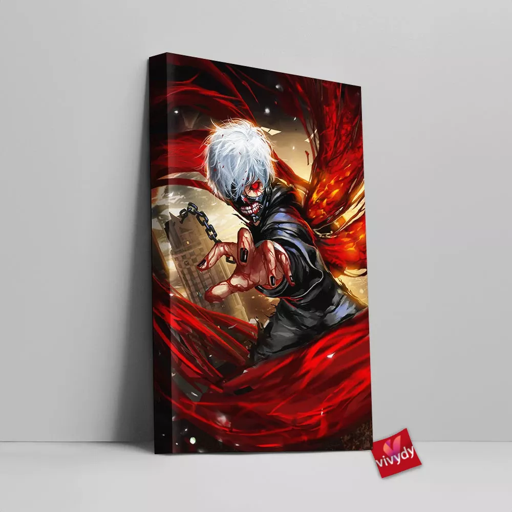 Kaneki Canvas Wall Art