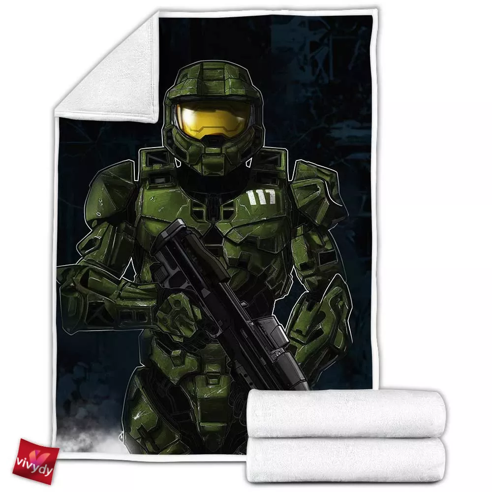 Master Chief Fleece Blanket