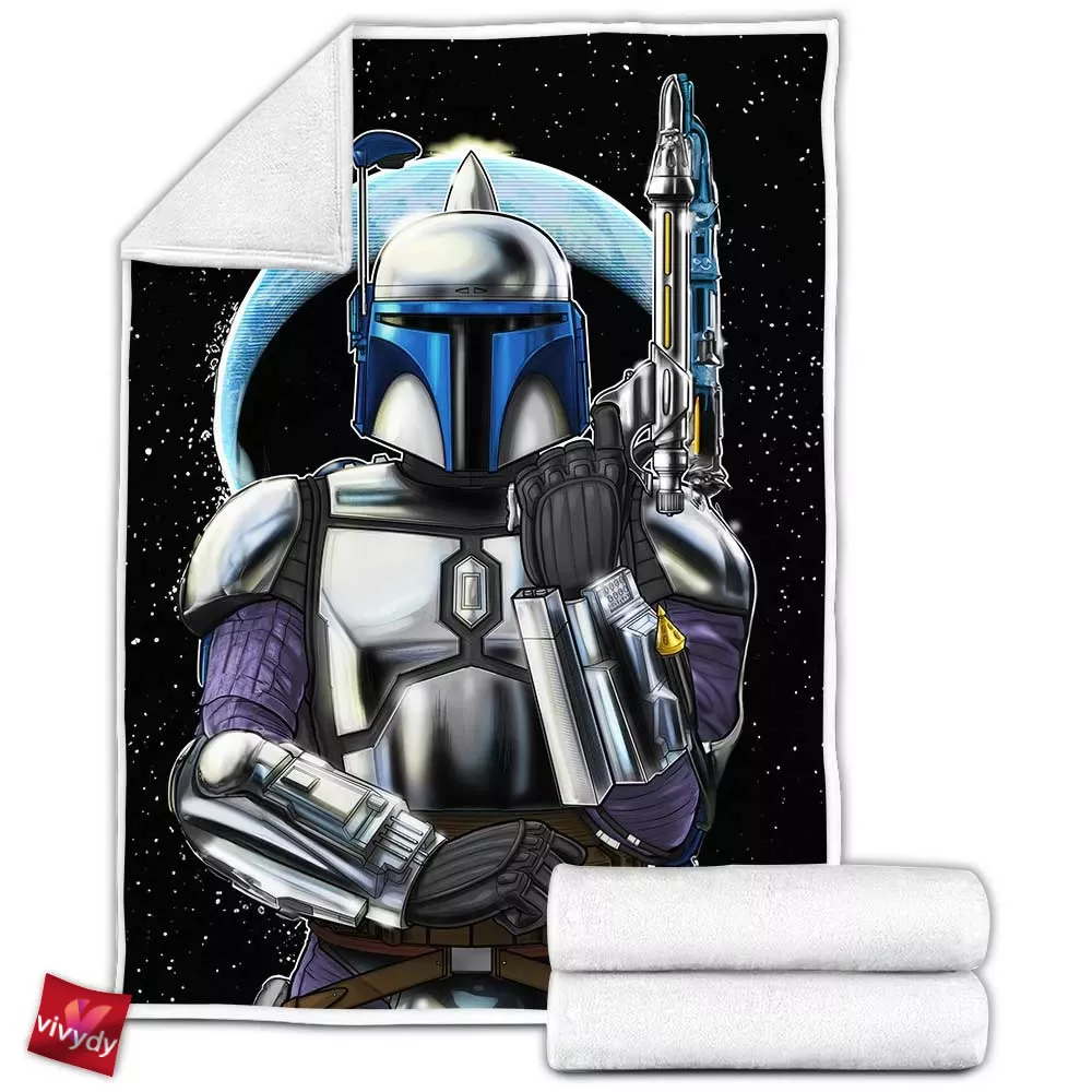 Jango Fett Fleece Blanket