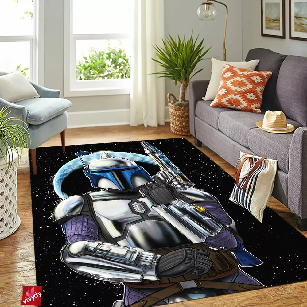 Jango Fett Rectangle Rug