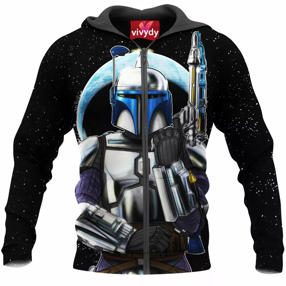 Jango Fett Zip Hoodie