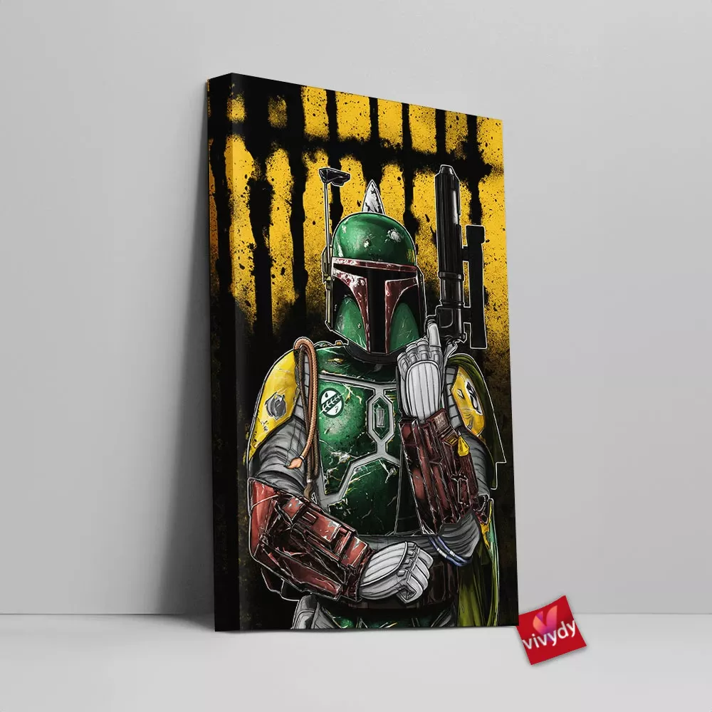 Boba Fett Canvas Wall Art