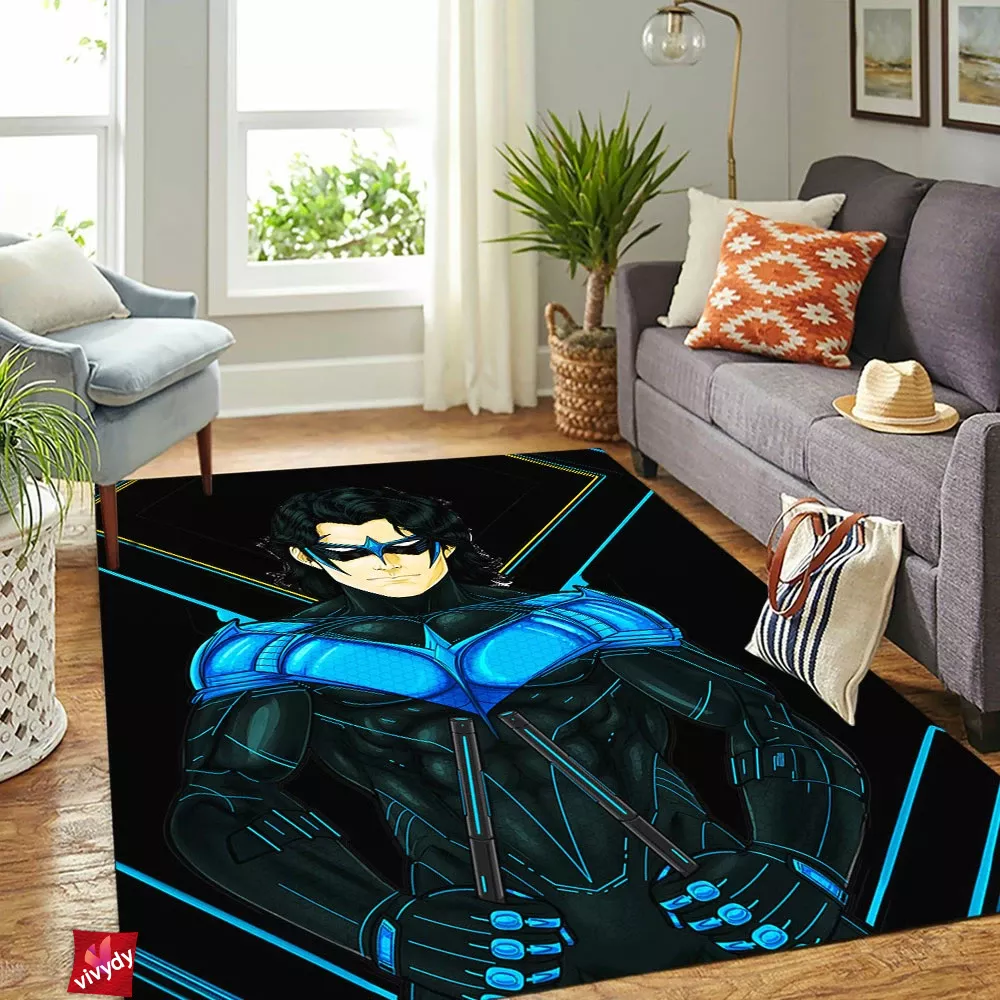 Nightwing Rectangle Rug