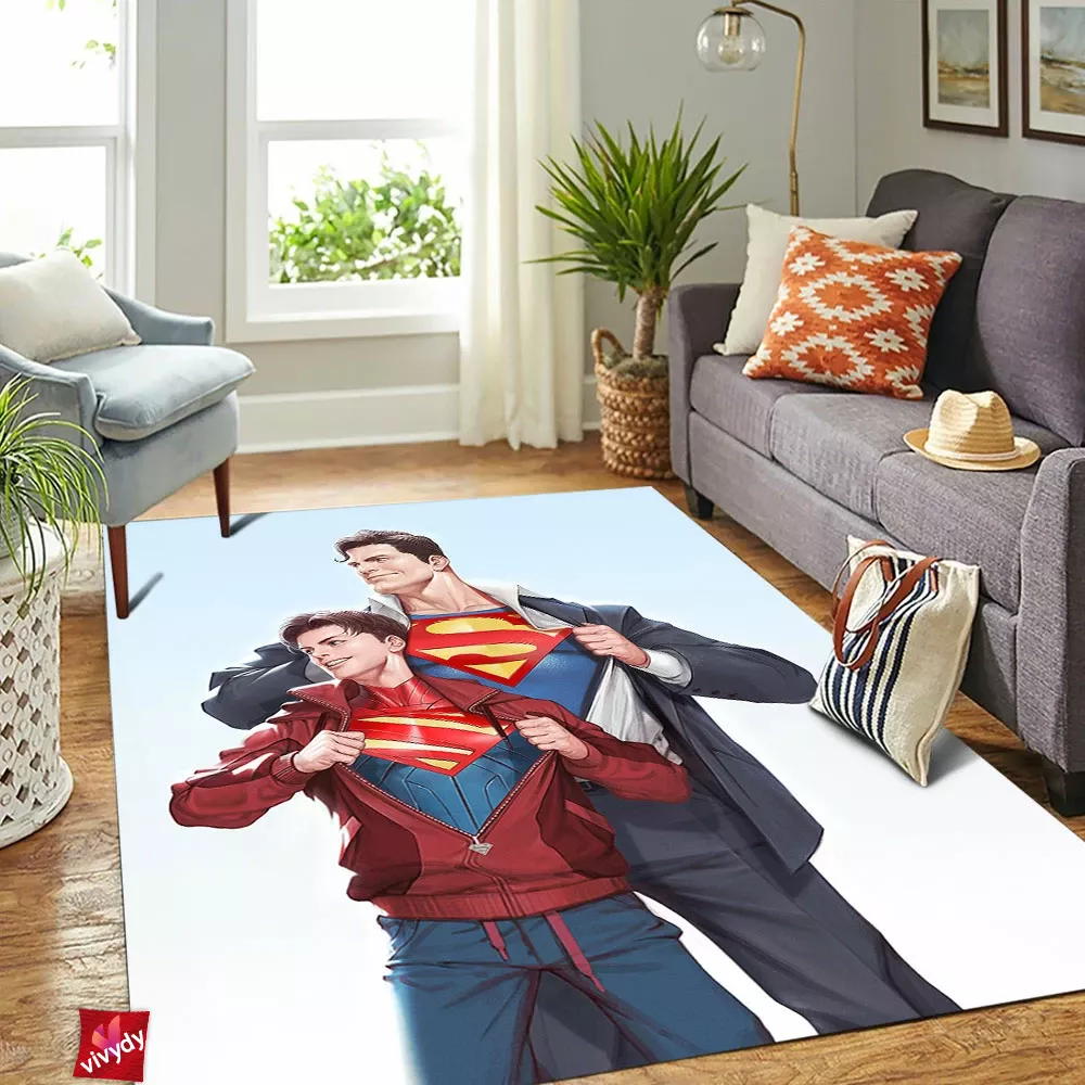 Superman Rectangle Rug