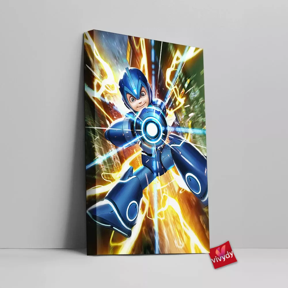 Mega Man Canvas Wall Art