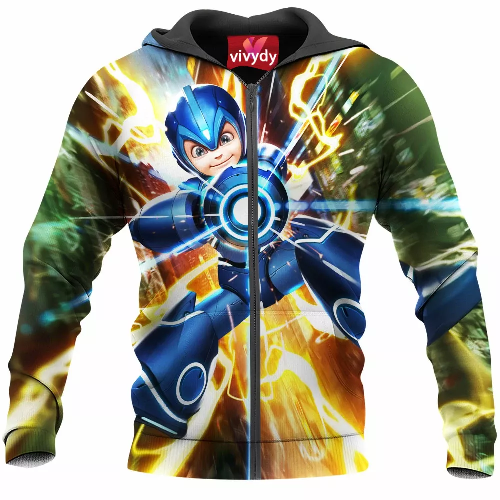 Mega Man Zip Hoodie