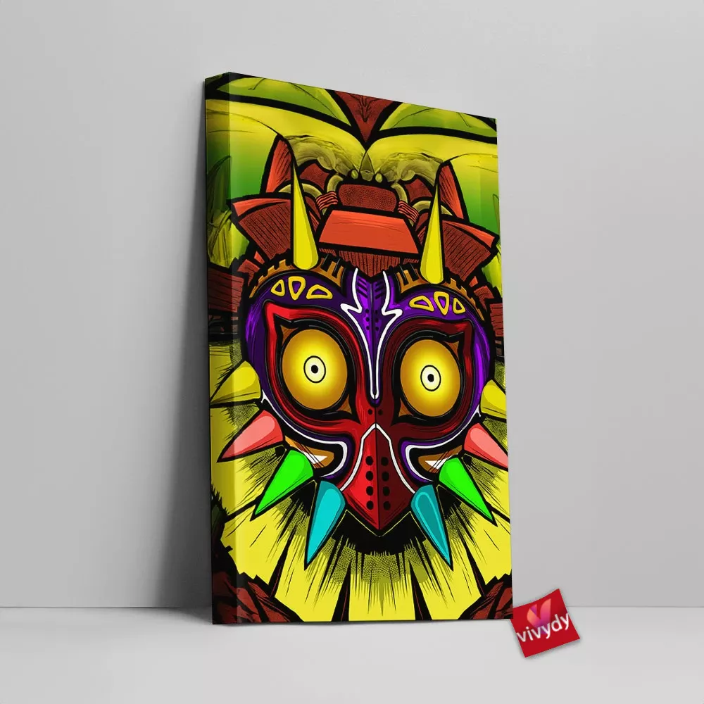 Skull Kid Canvas Wall Art