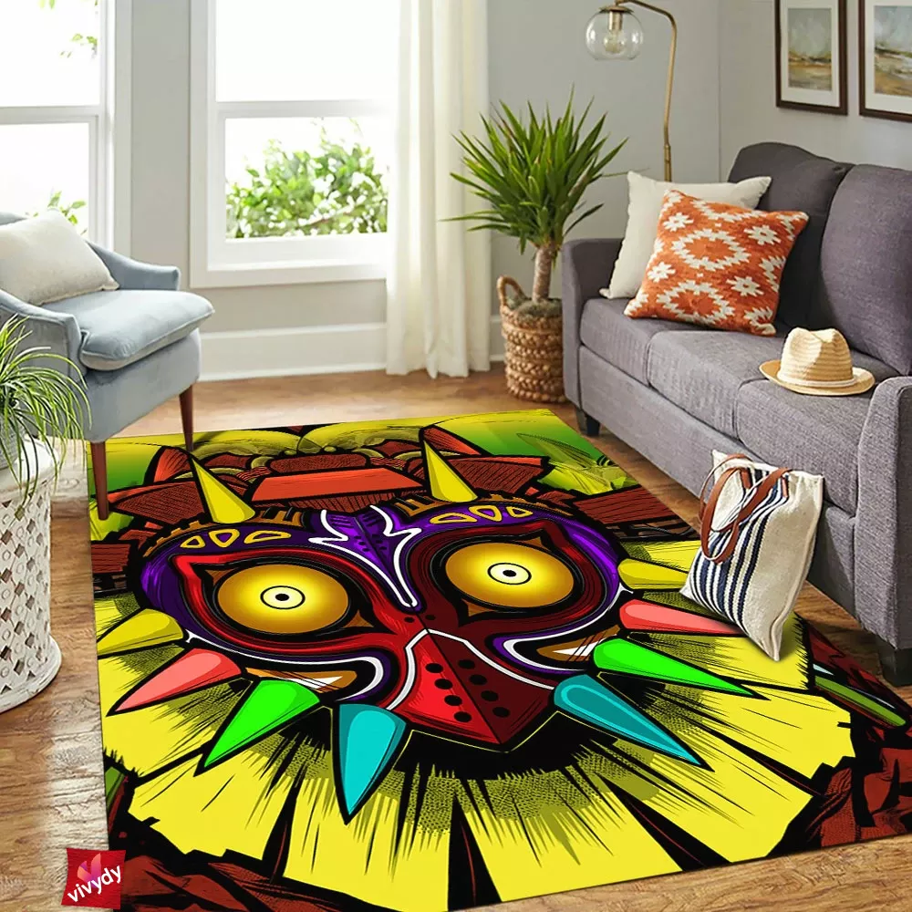 Skull Kid Rectangle Rug