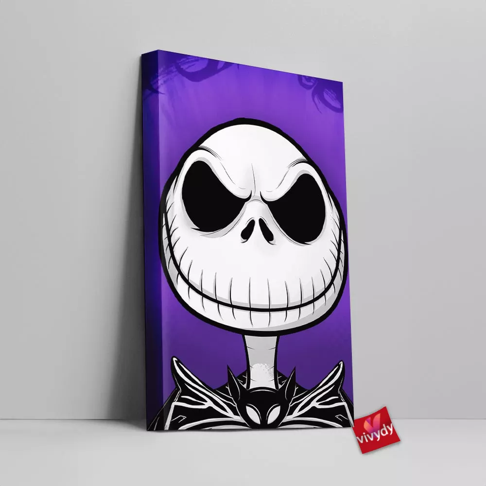 Jack Skellington Canvas Wall Art