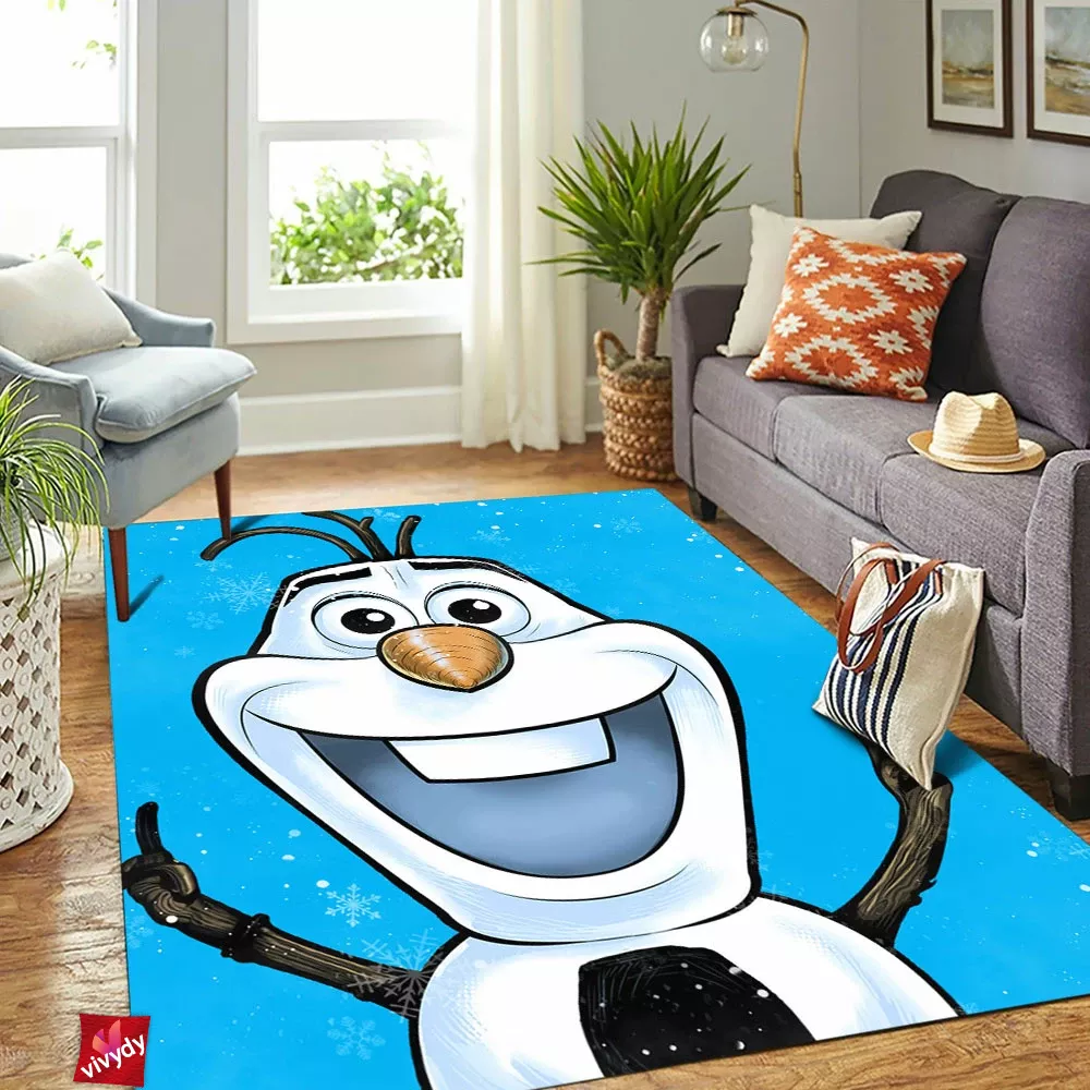 Olaf Frozen Rectangle Rug