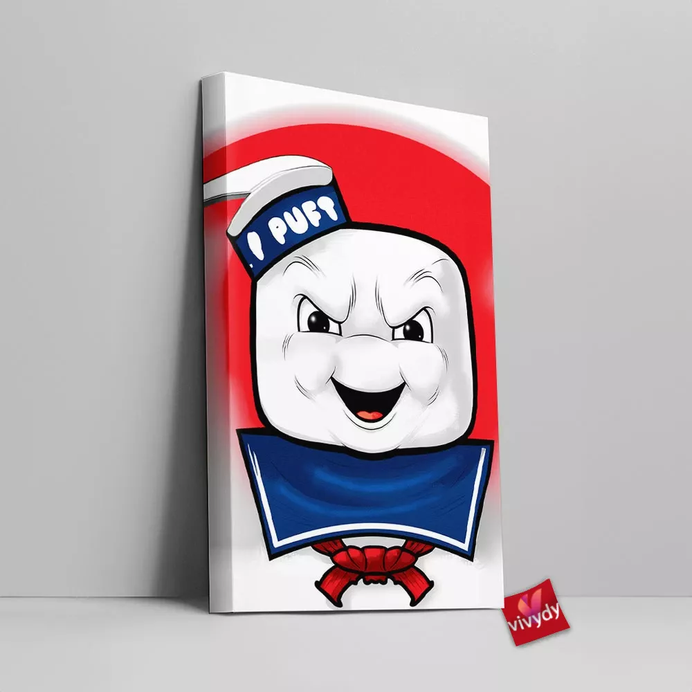 Stay Puft Marshmallow Man Canvas Wall Art