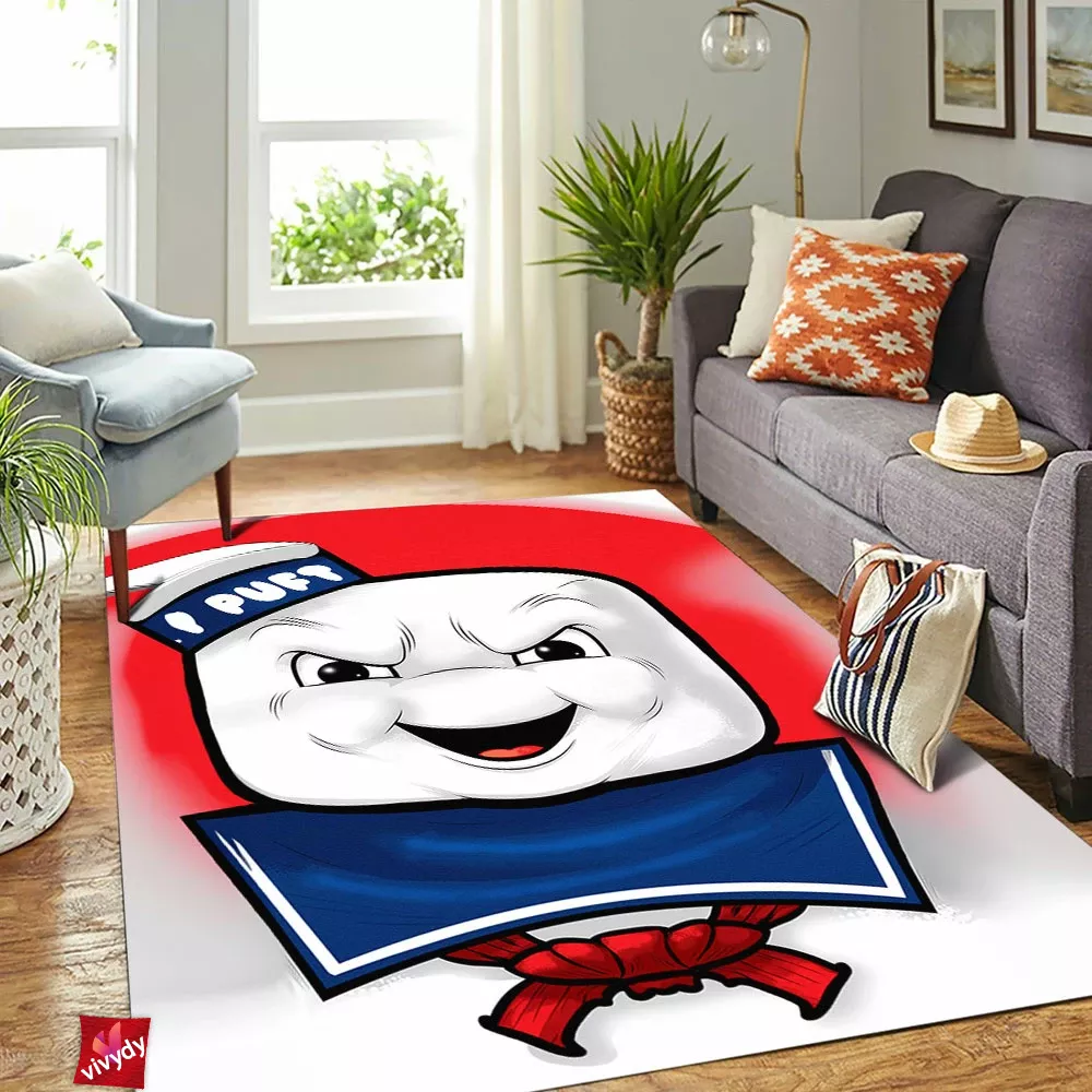 Stay Puft Marshmallow Man Rectangle Rug