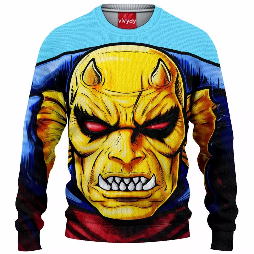 Etrigan The Demon Knitted Sweater