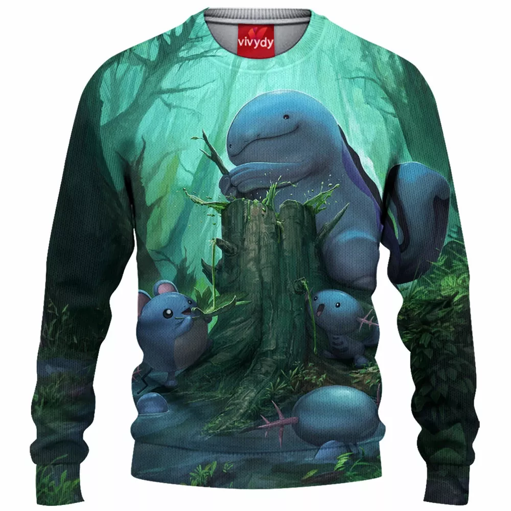 Swamp Pokemon Knitted Sweater