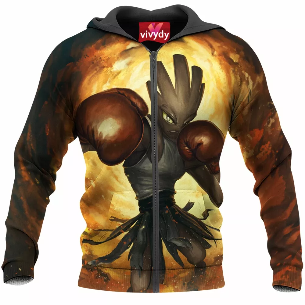 Hitmonchan Zip Hoodie