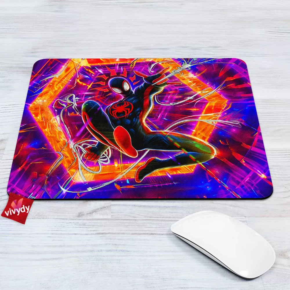 Miles Morales Spider-man Across The Spider Verse Mouse Pad