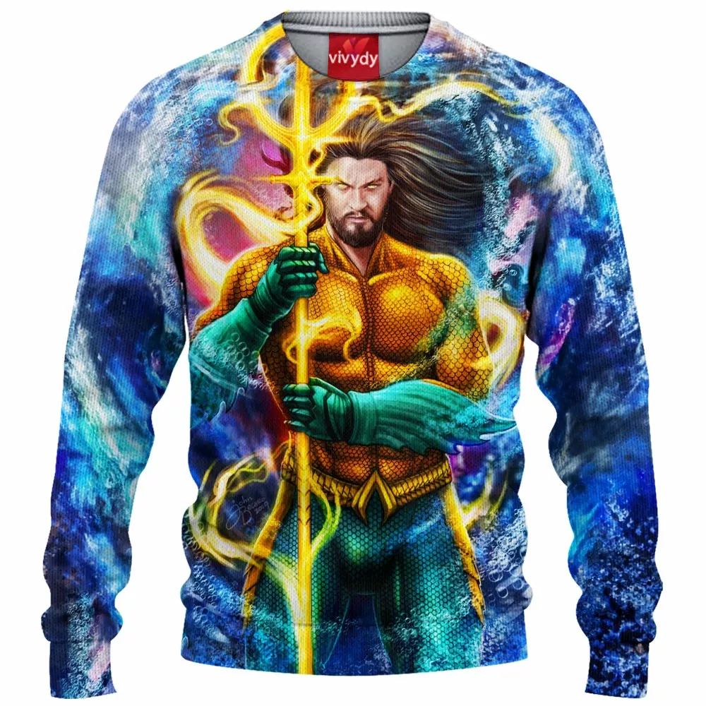 Aquaman Knitted Sweater