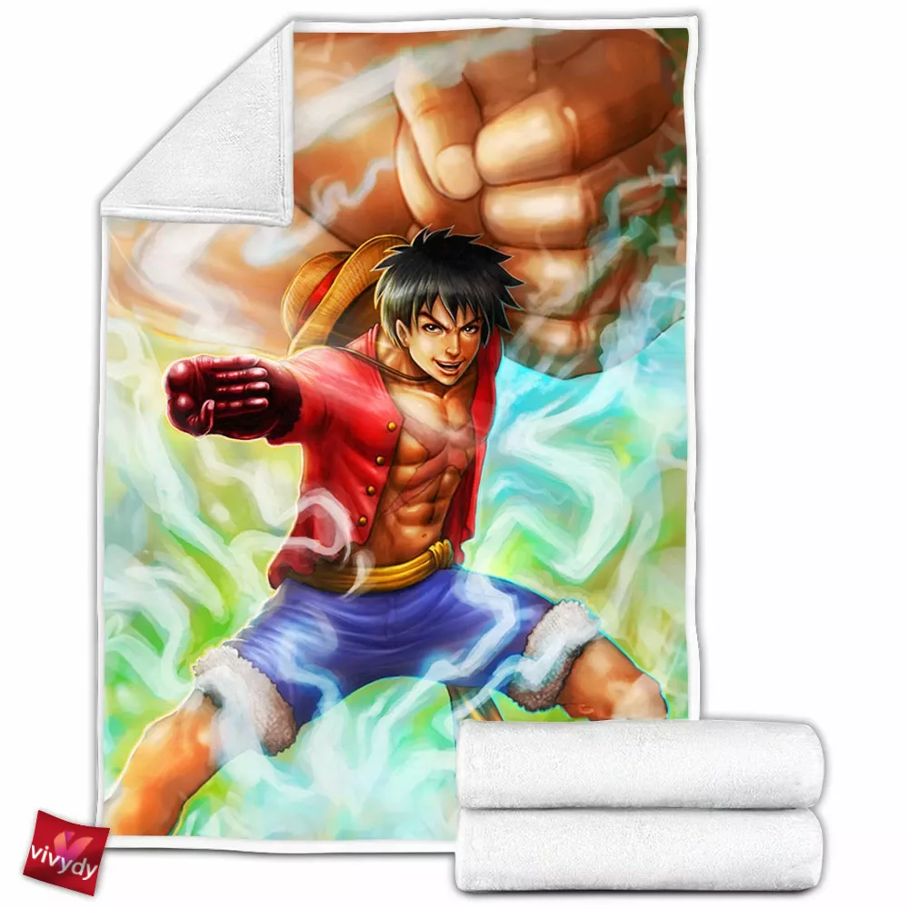 Monkey D Luffy Fleece Blanket