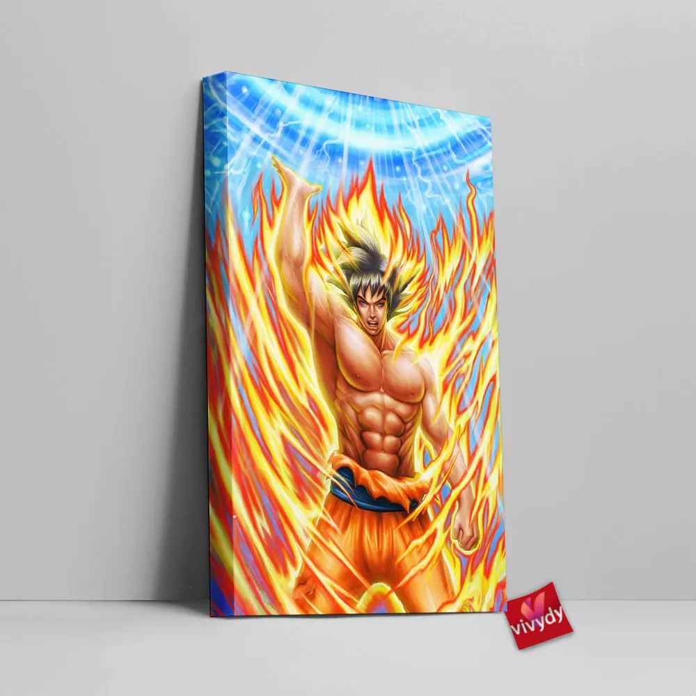 Goku Canvas Wall Art