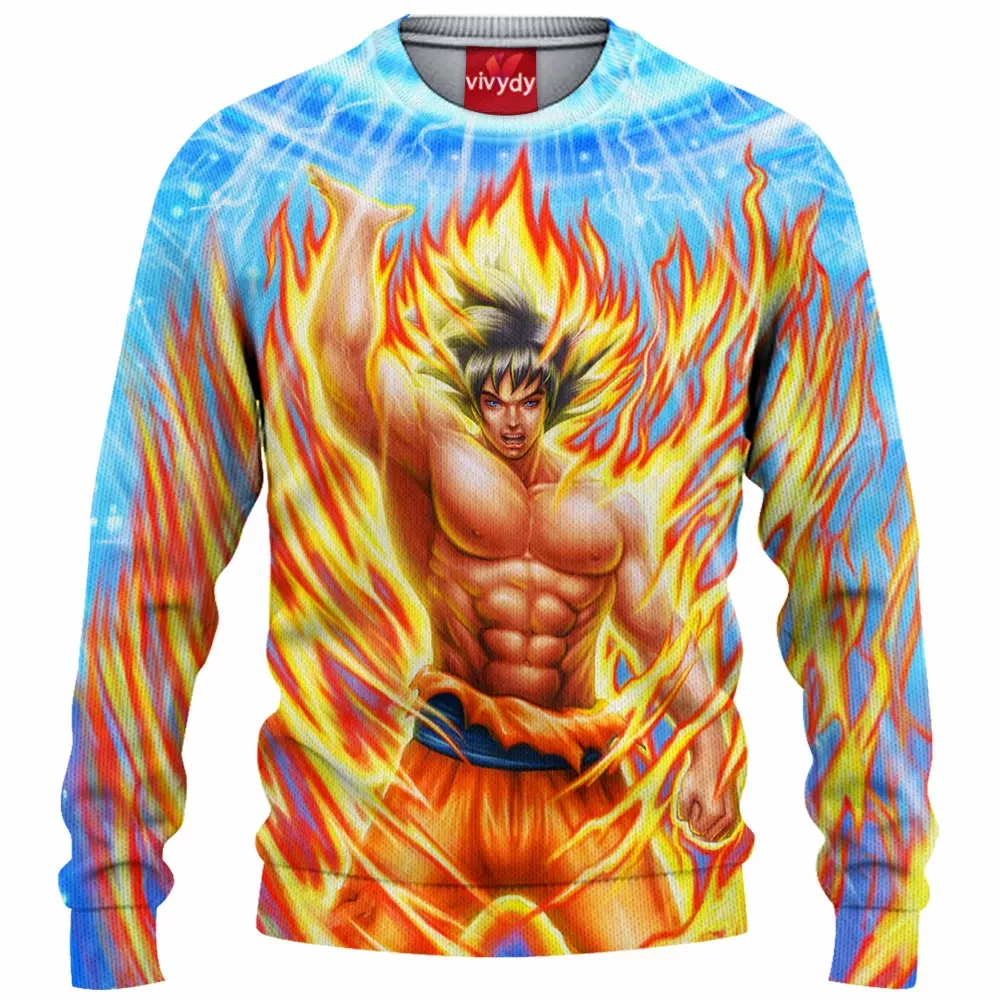 Goku Knitted Sweater