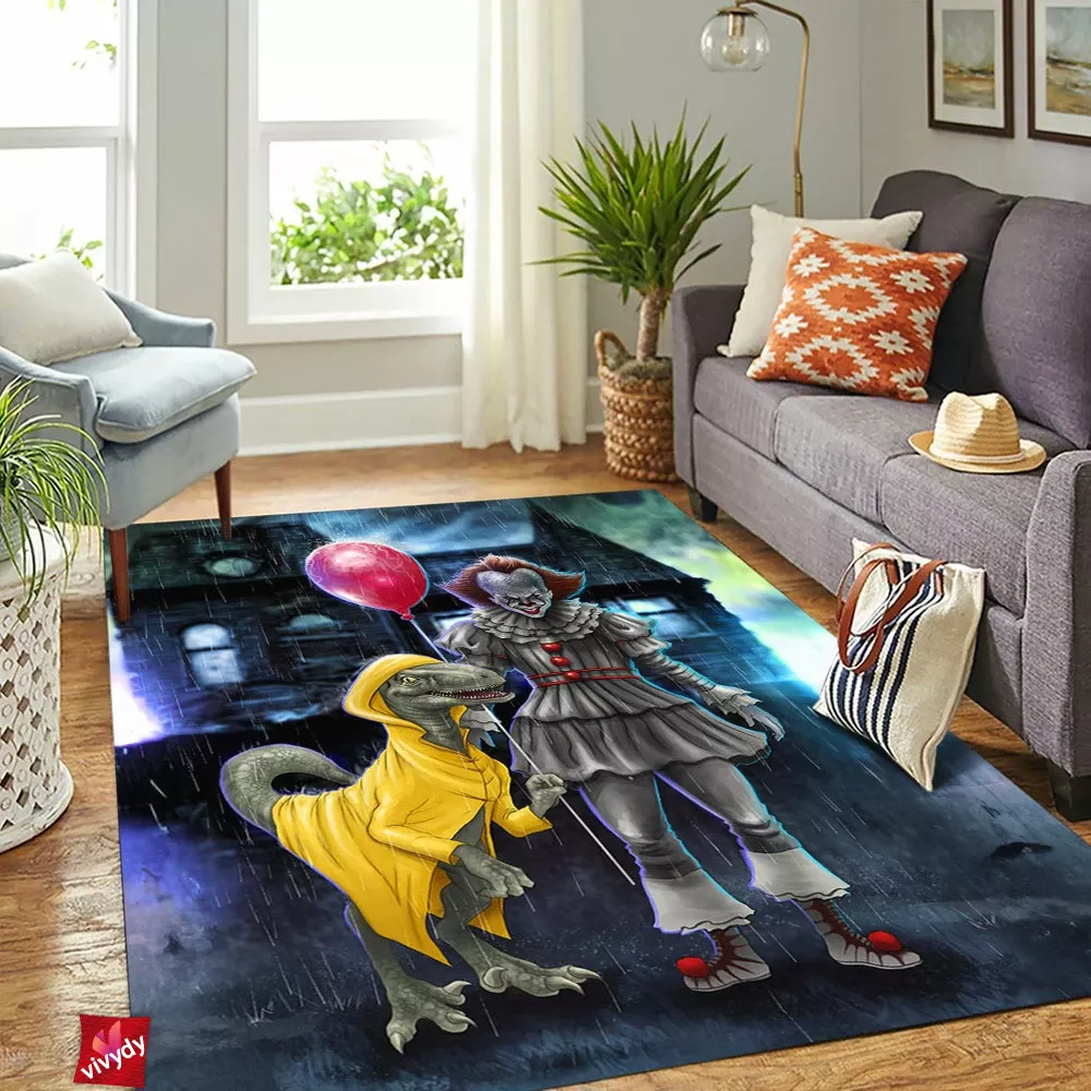 Pennywise Raptor Rectangle Rug