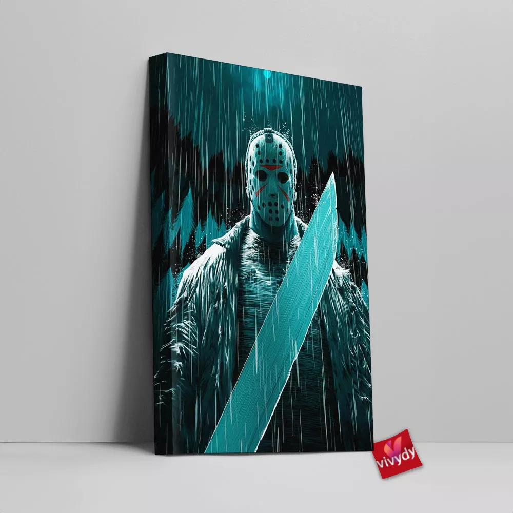 Friday The 13th Canvas Wall Art