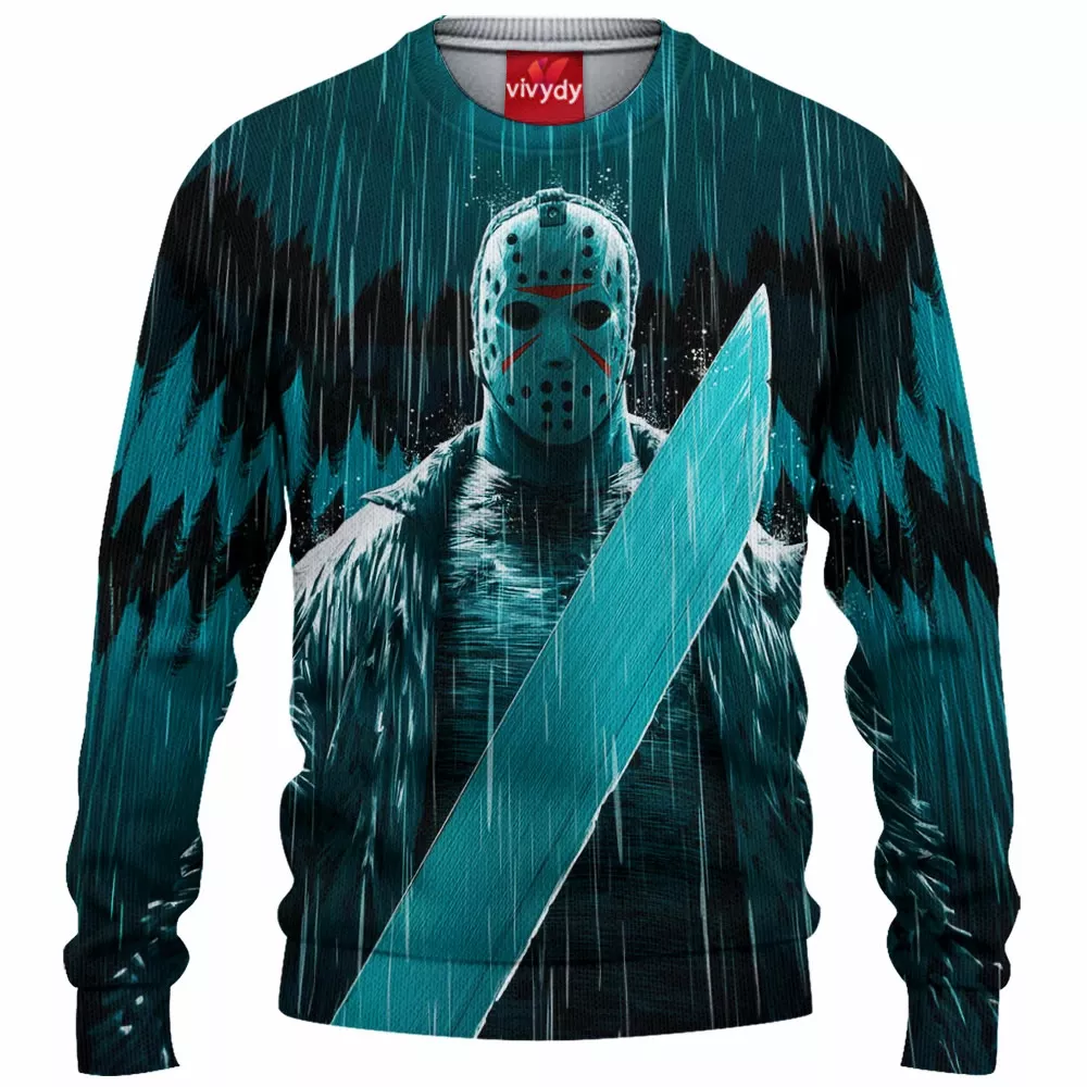 Friday The 13th Knitted Sweater