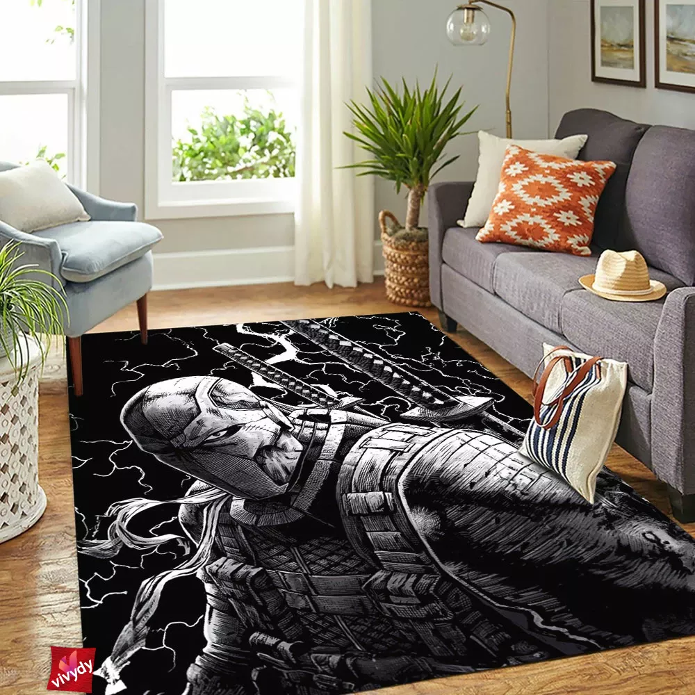 Deathstroke Rectangle Rug