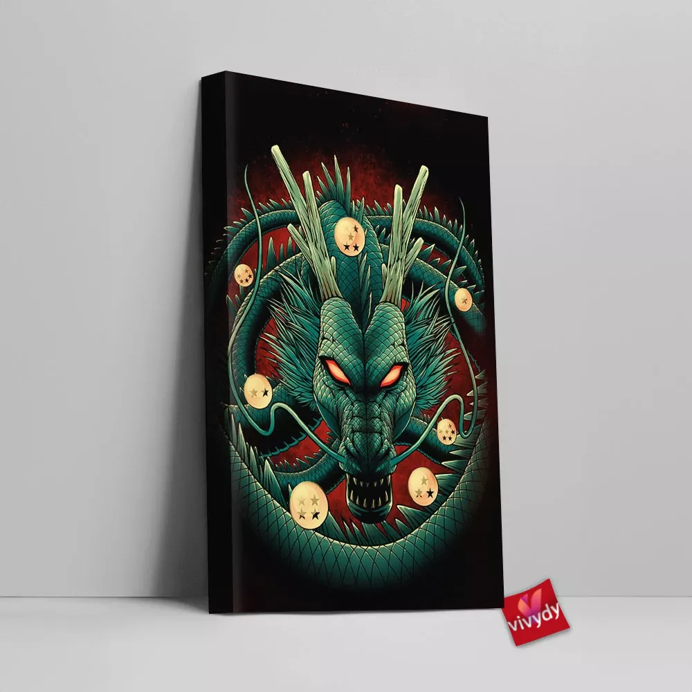 God Dragon Canvas Wall Art