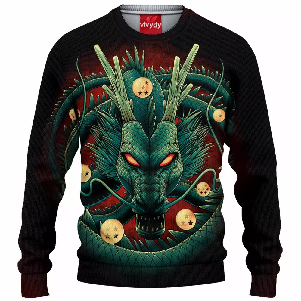 God Dragon Knitted Sweater