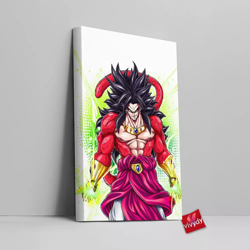 Super Saiyan Broly Canvas Wall Art