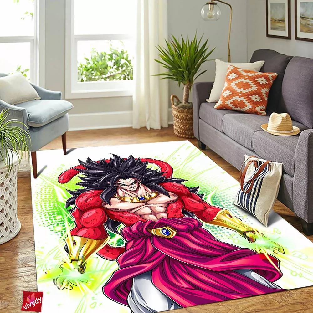 Super Saiyan Broly Rectangle Rug