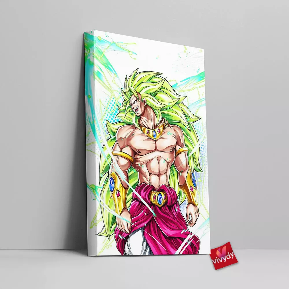 Super Saiyan Broly Canvas Wall Art