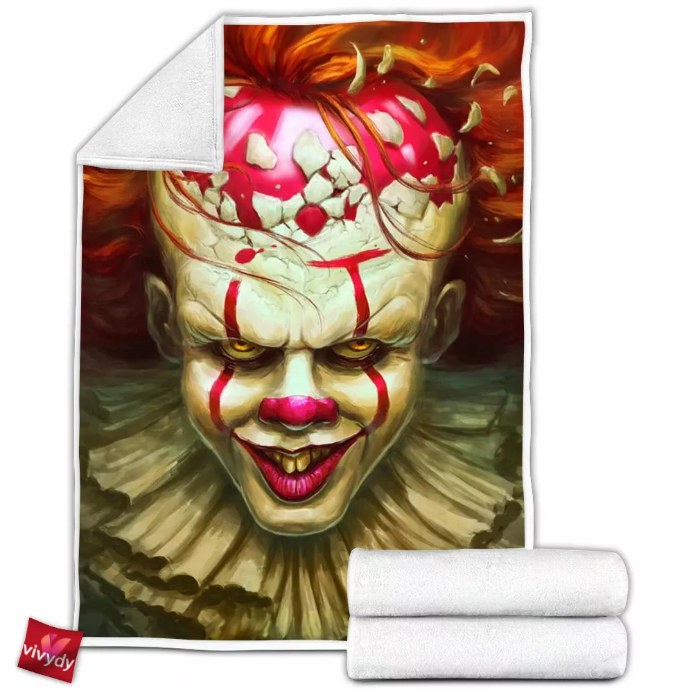 Pennywise Fleece Blanket