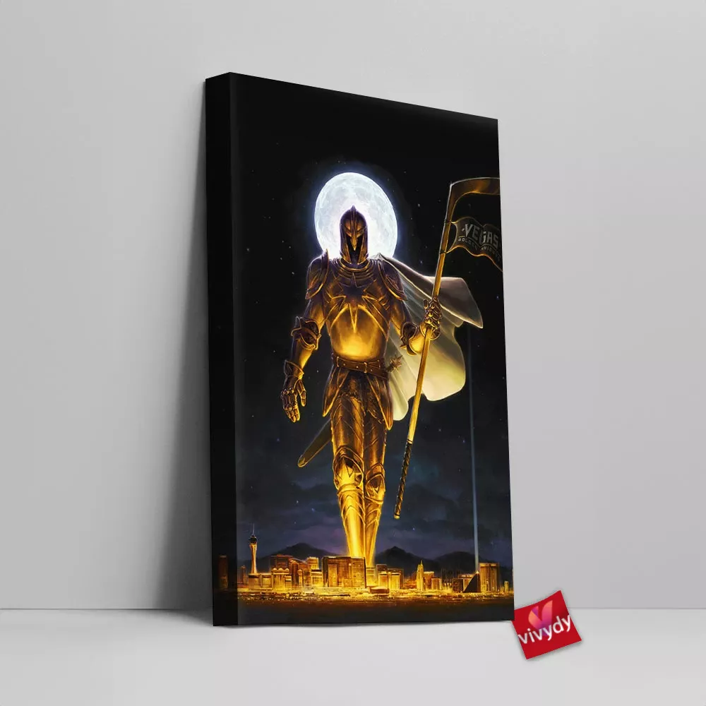 Knight Canvas Wall Art