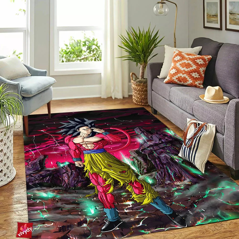 Son Goku Rectangle Rug