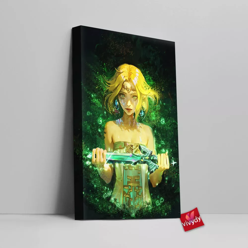 The Legend Of Zelda Tears Of The Kingdom Canvas Wall Art